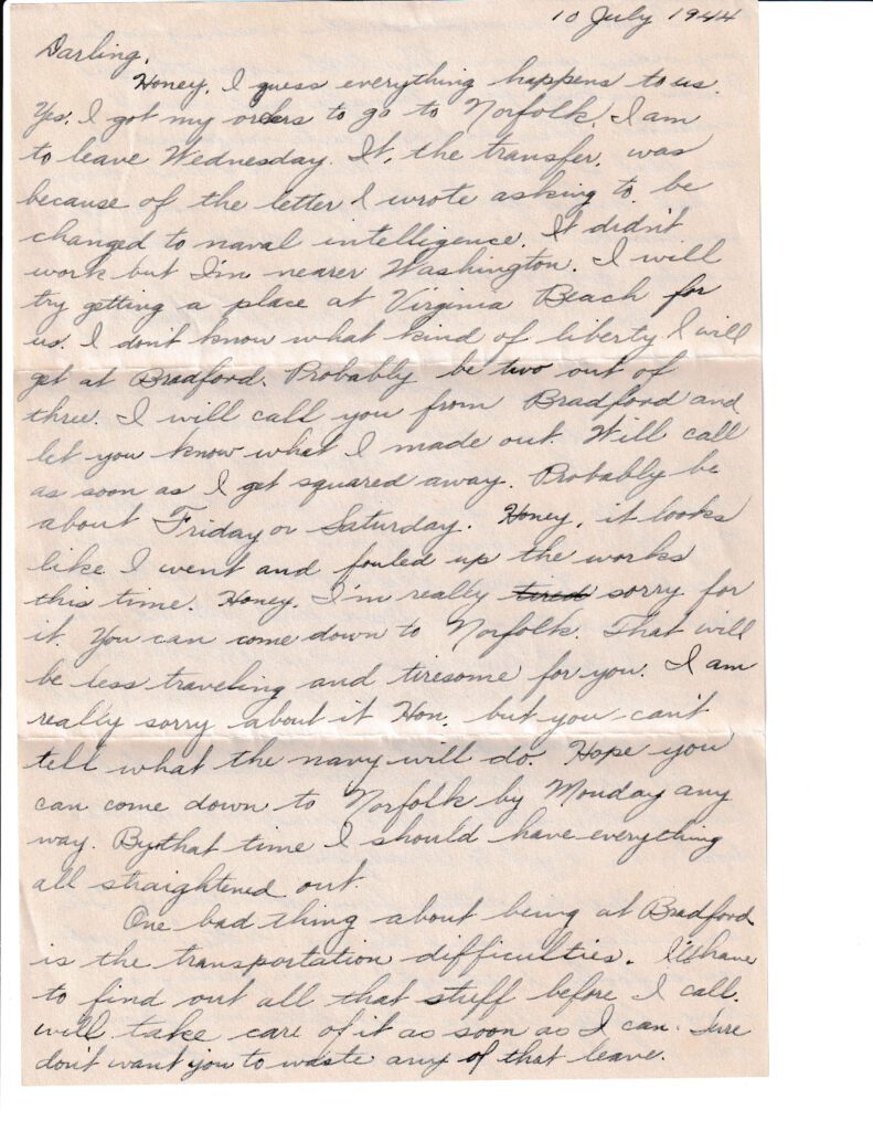Handwritten historical letter on aged paper.
